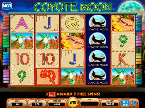 Juegos de casino tragamonedas gratis coyote lua